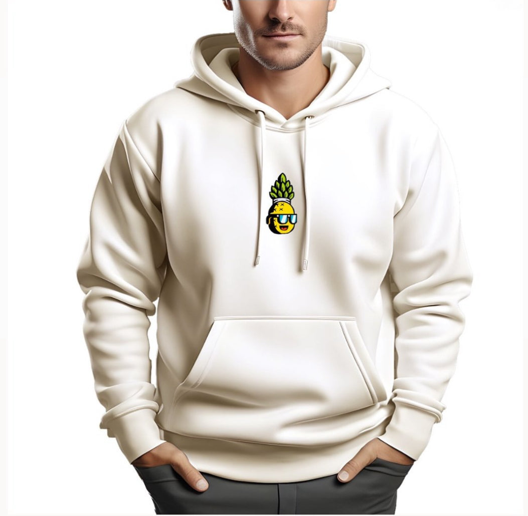 White Pineapple Express Hoodie