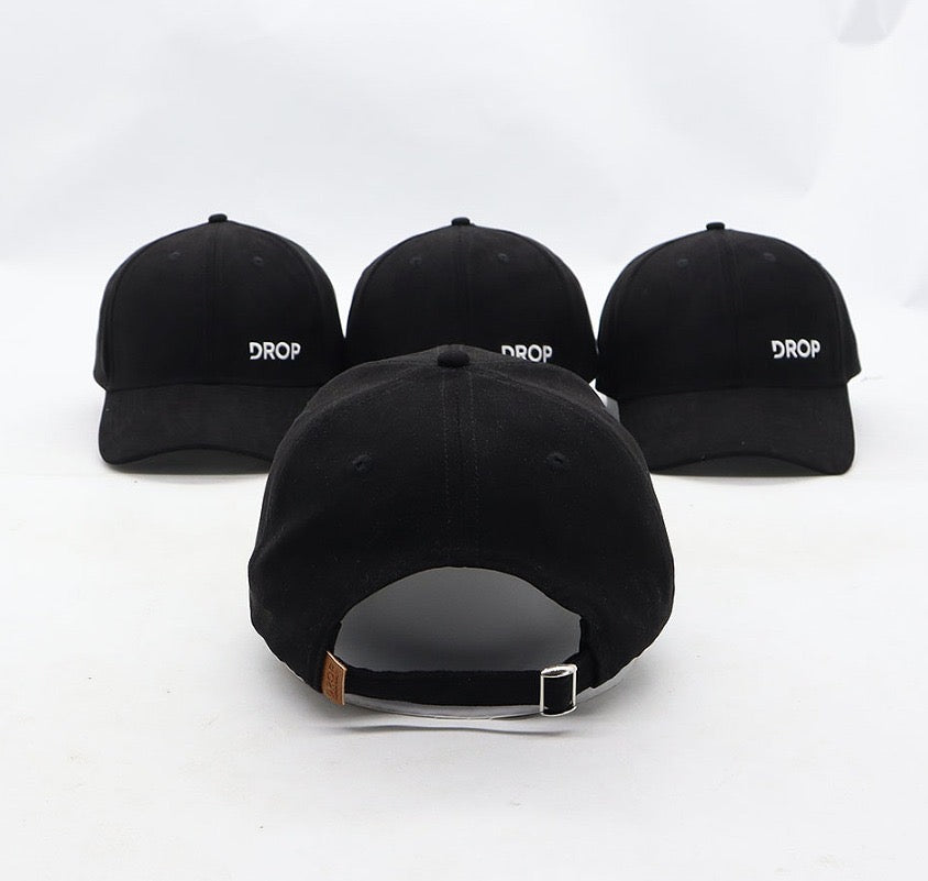 Black Suede Cap