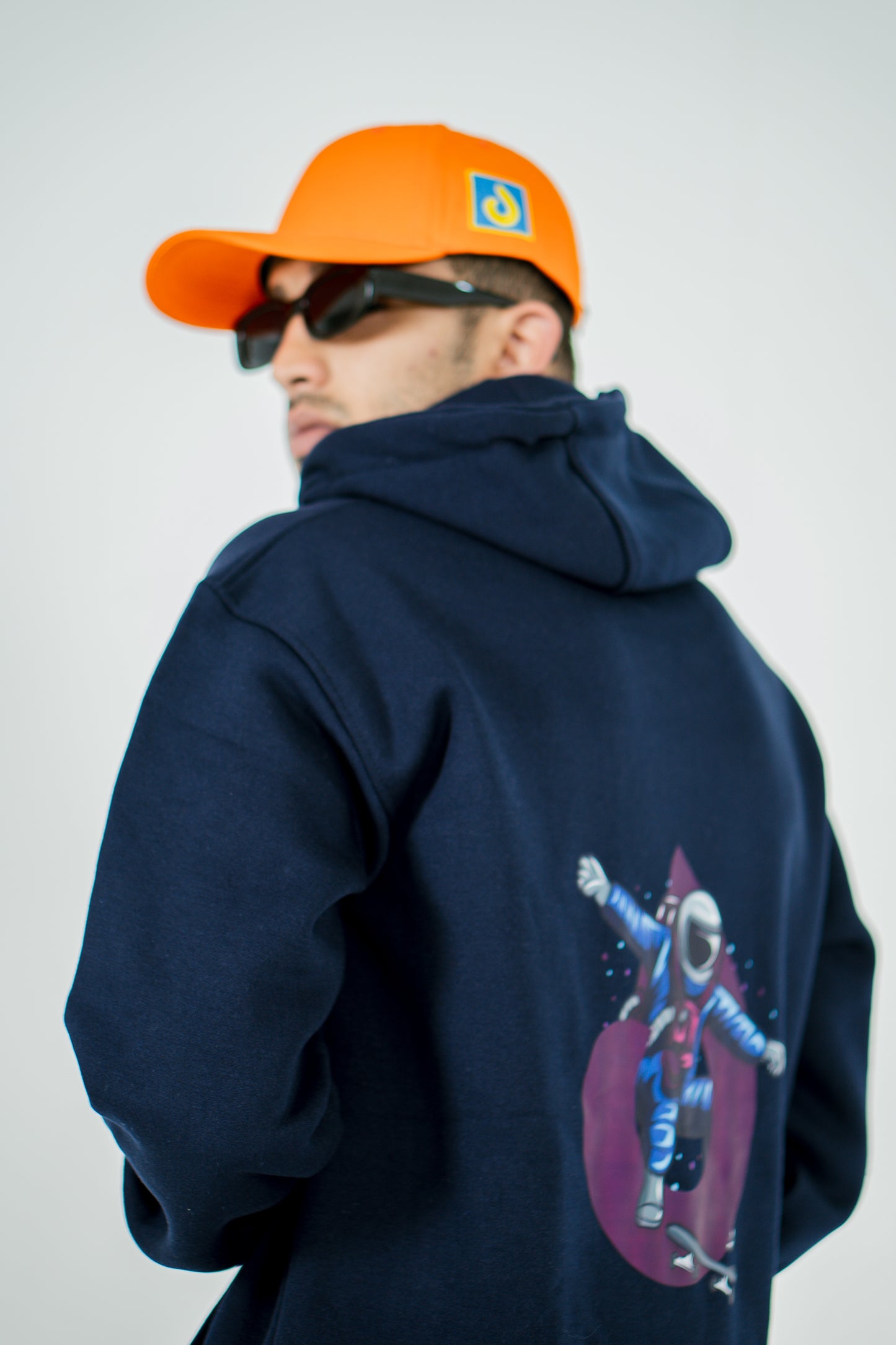Navy DropSkate Hoodie