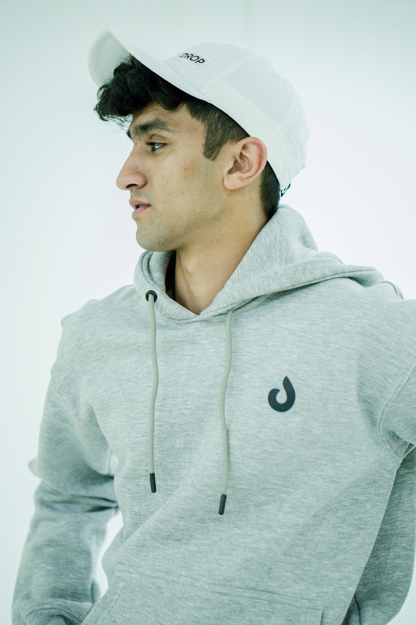 Heather grey Hoodie