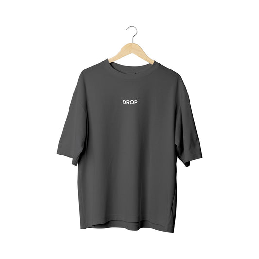 Mysterious Gray Oversized T-Shirt