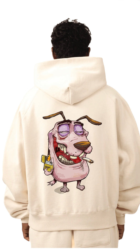 Beige Courage Hoodie