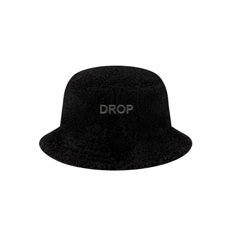 The Black Corduroy Bucket Hat