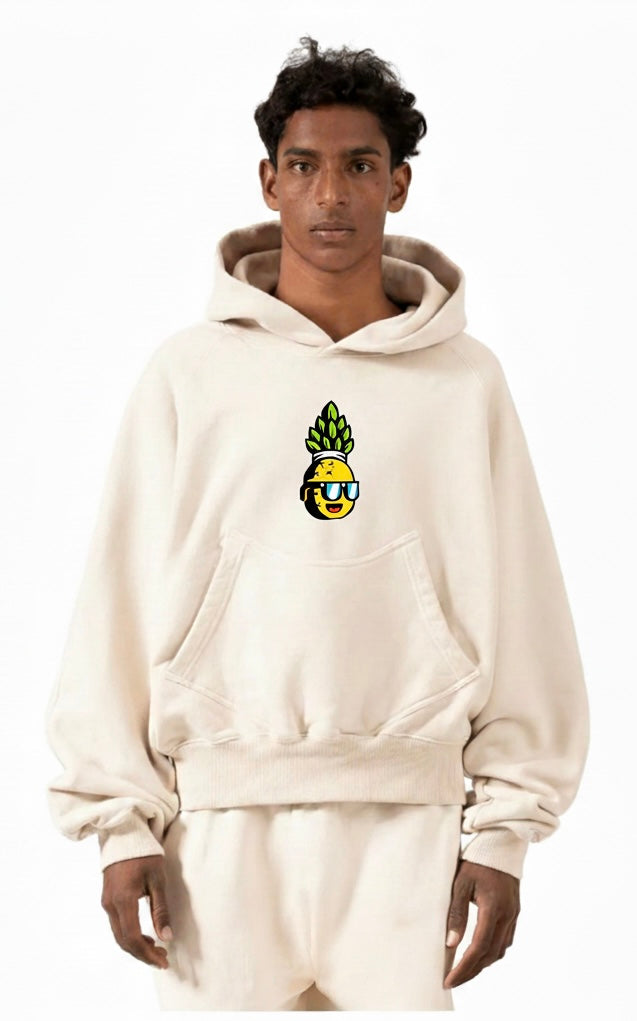 White Pineapple Express Hoodie