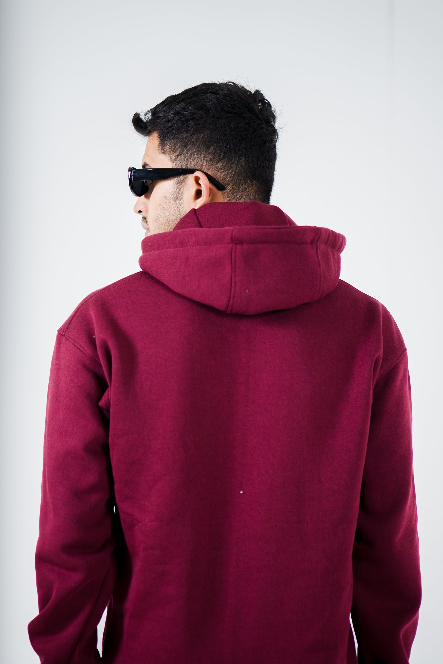 Maroon Drop Hoodie