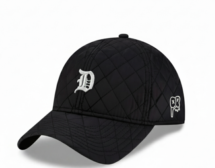 The Drop Polyester Black Cap