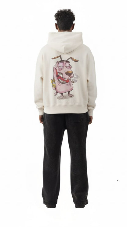 Beige Courage Hoodie