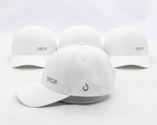 Suede White Cap